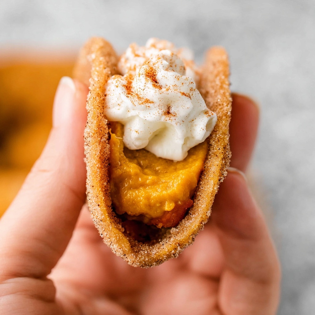 Pumpkin Pie Tacos Recipe - Recipe Image