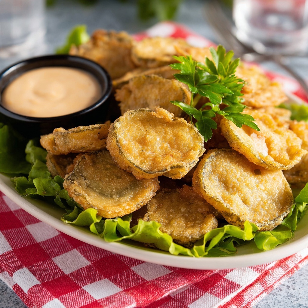 Easy Homemade Fried Pickles Recipe - Recipe Image