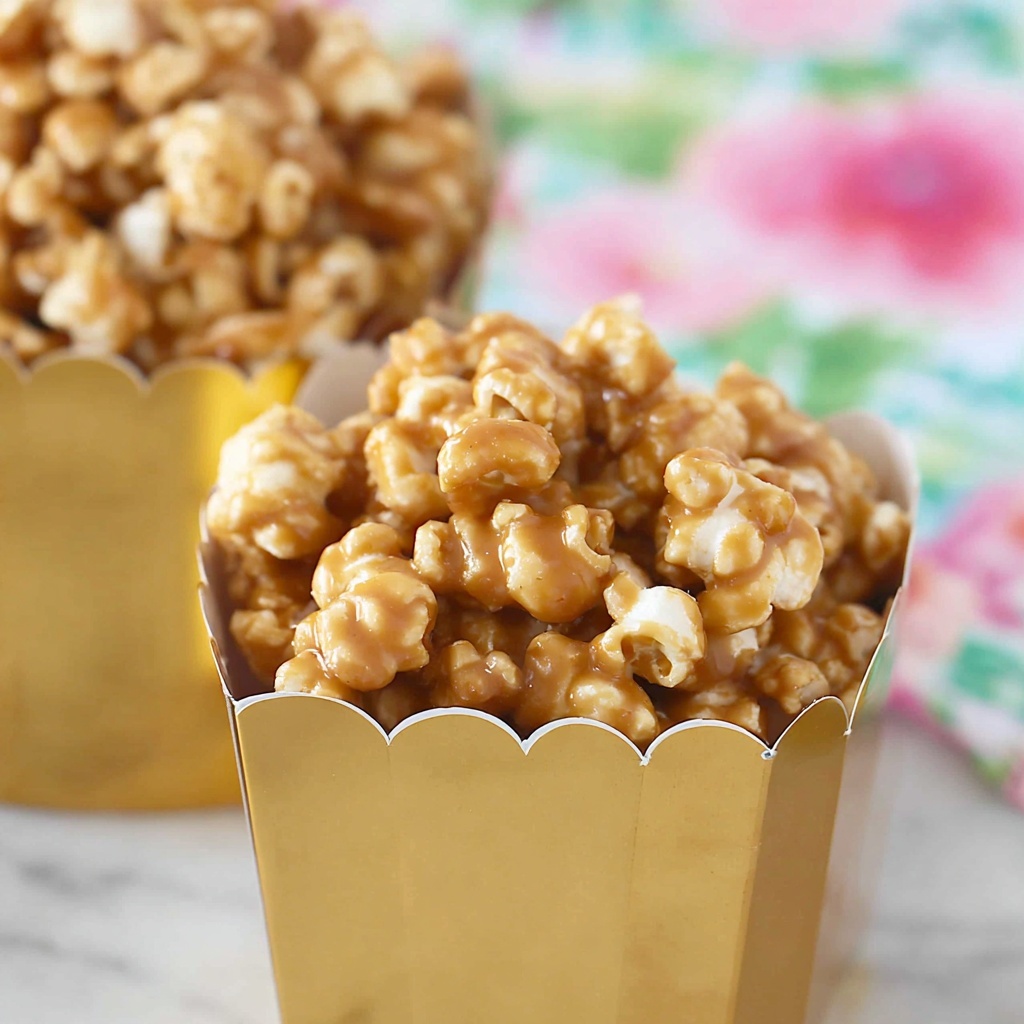 Peanut Butter Popcorn Recipe - Recipe Image