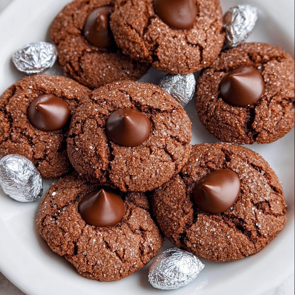 Chocolate Kiss Cookies Recipe - Recipe Image