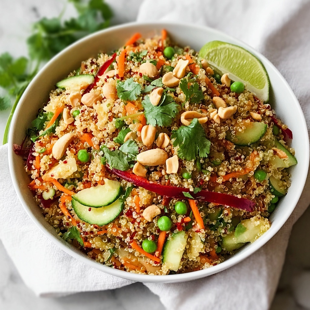 Unforgettable Thai Quinoa Crunch Salad: A Healthy Delight Recipe - Recipe Image