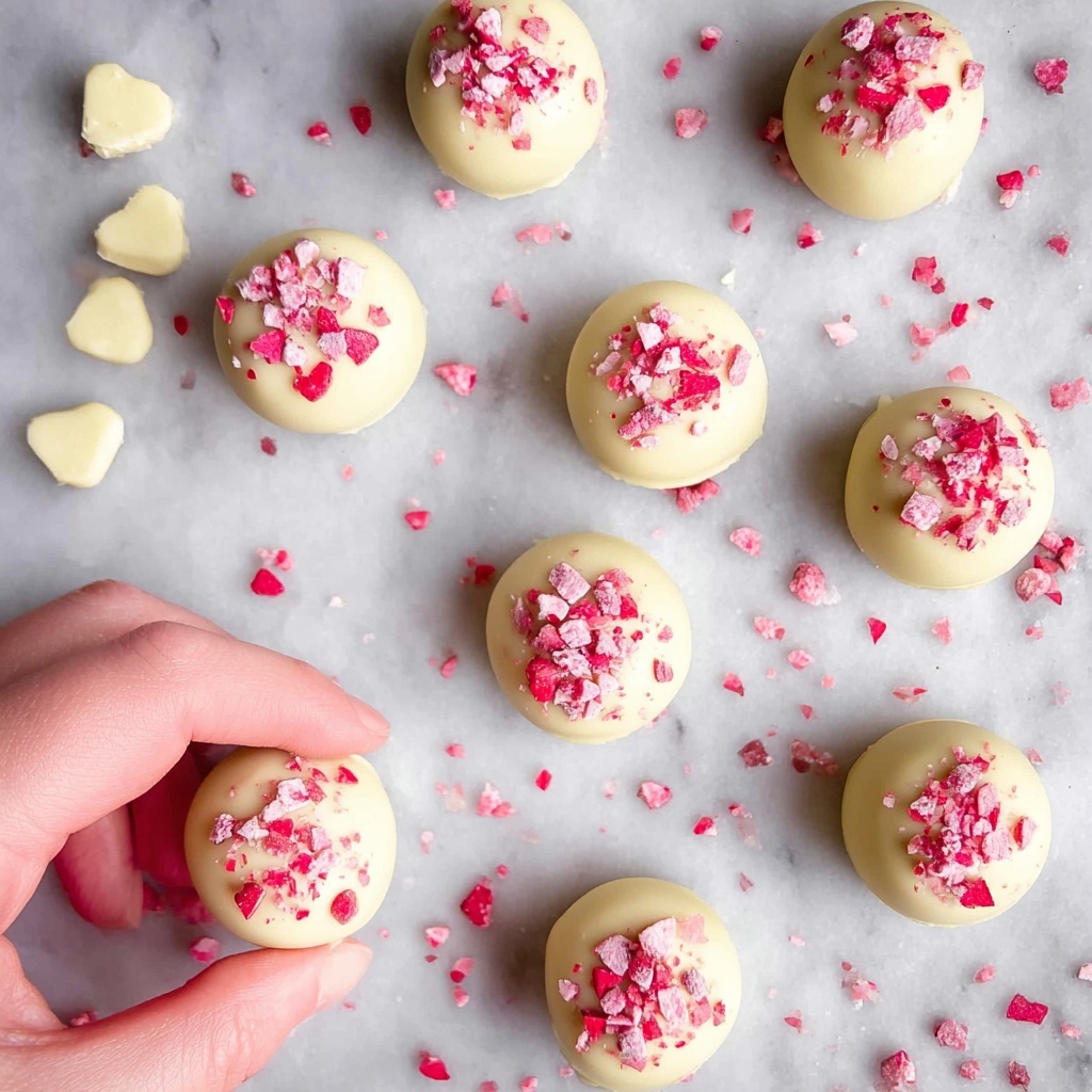 No Bake Peppermint Bark Oreo Truffles Recipe - Recipe Image