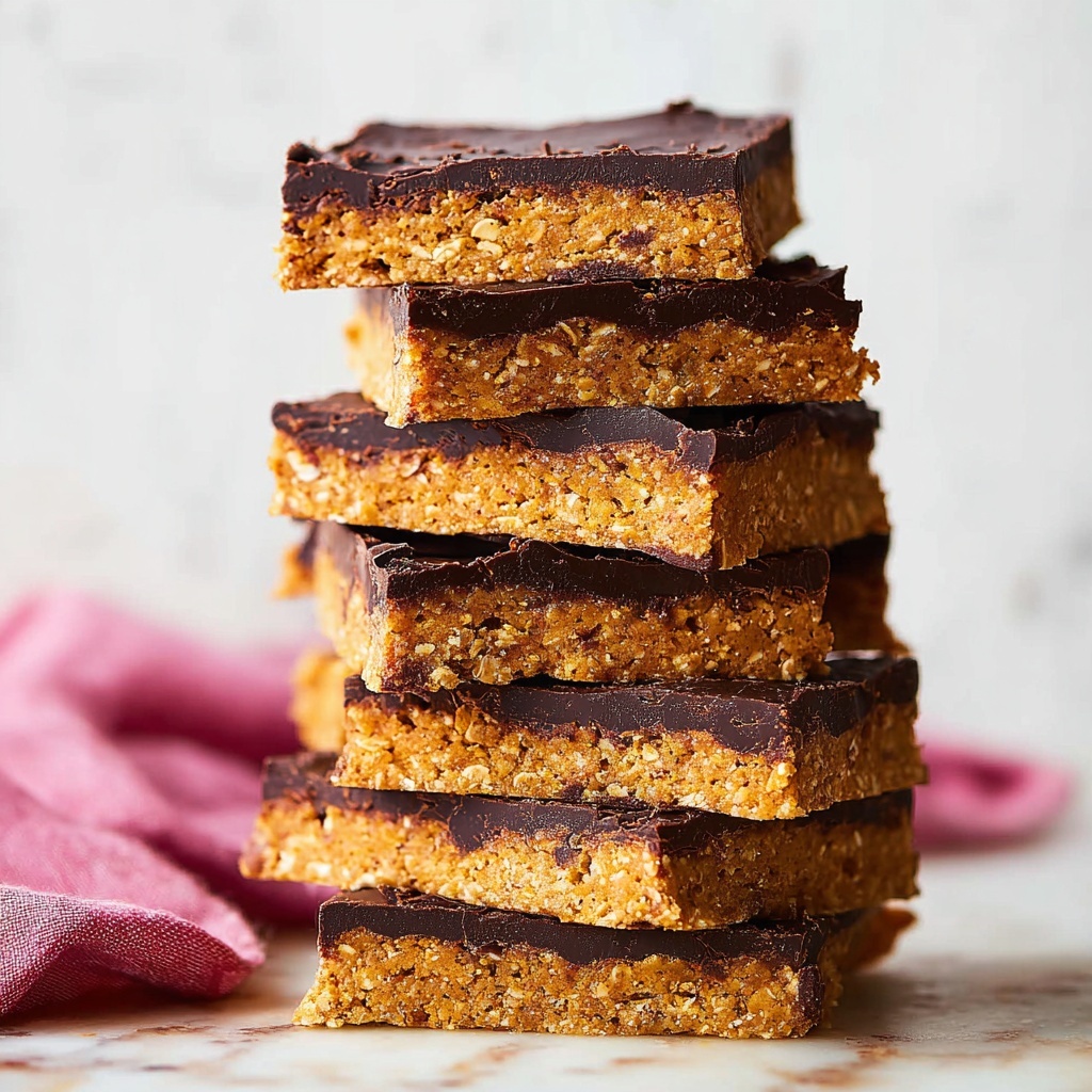 No Bake Chocolate Peanut Butter Bars Recipe - Recipe Image