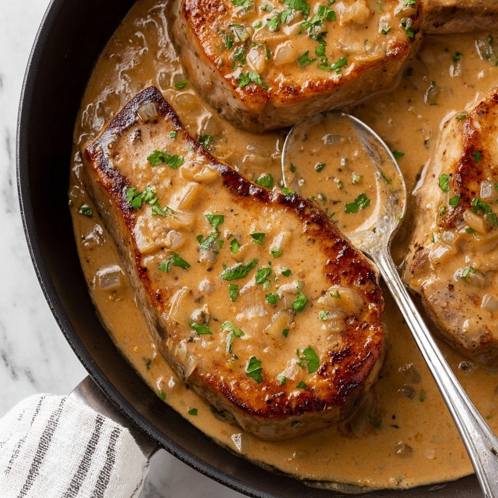 Smothered Pork Chops Recipe - Recipe Image