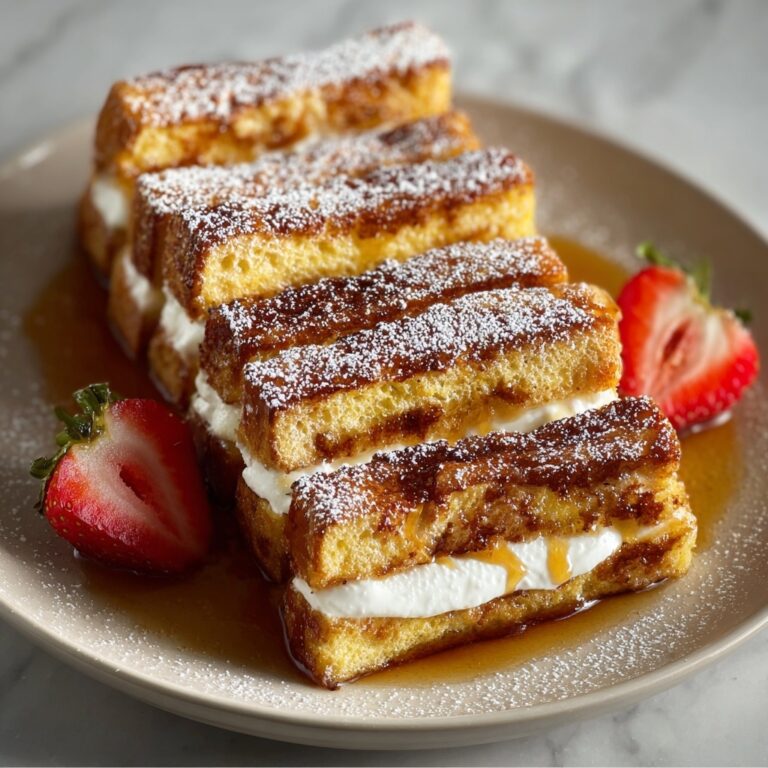 Churro Stuffed French Toast Recipe