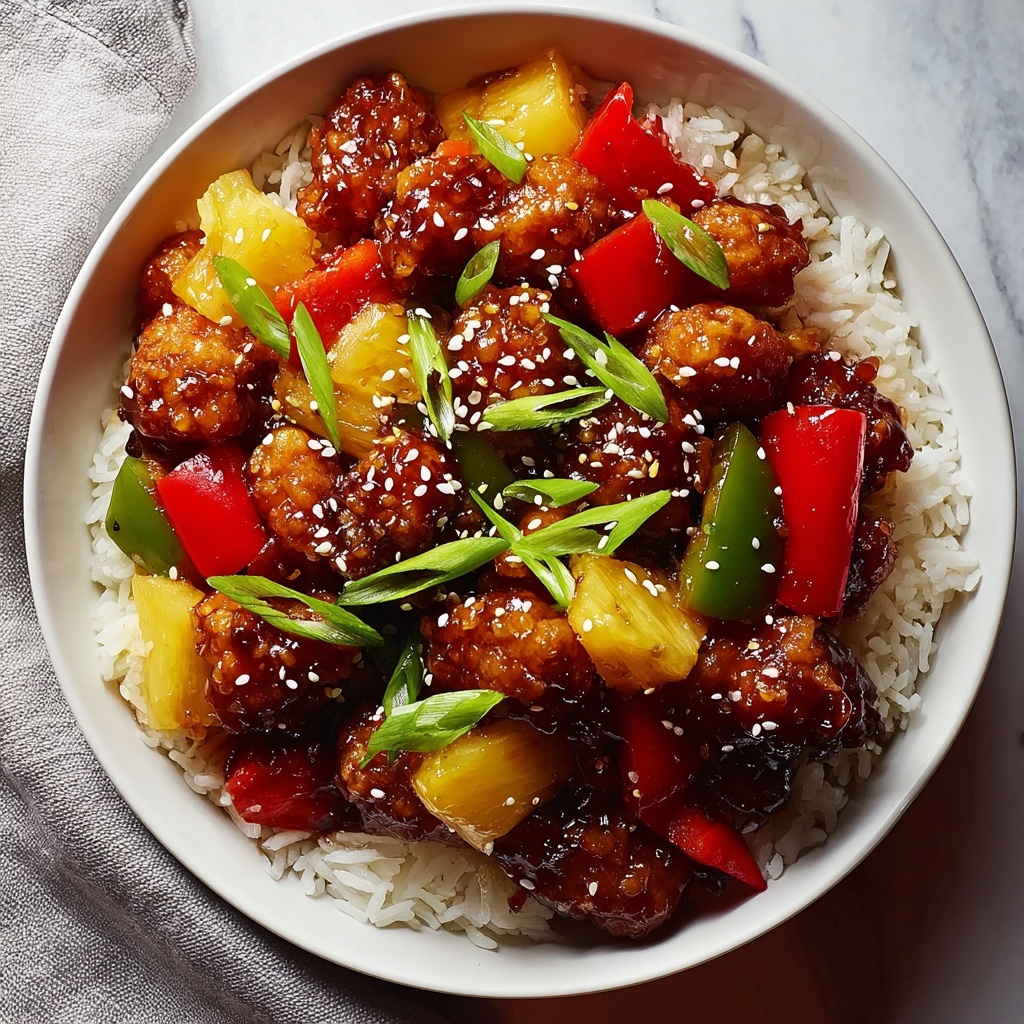 Oven-Baked Sweet and Sour Chicken Recipe - Recipe Image
