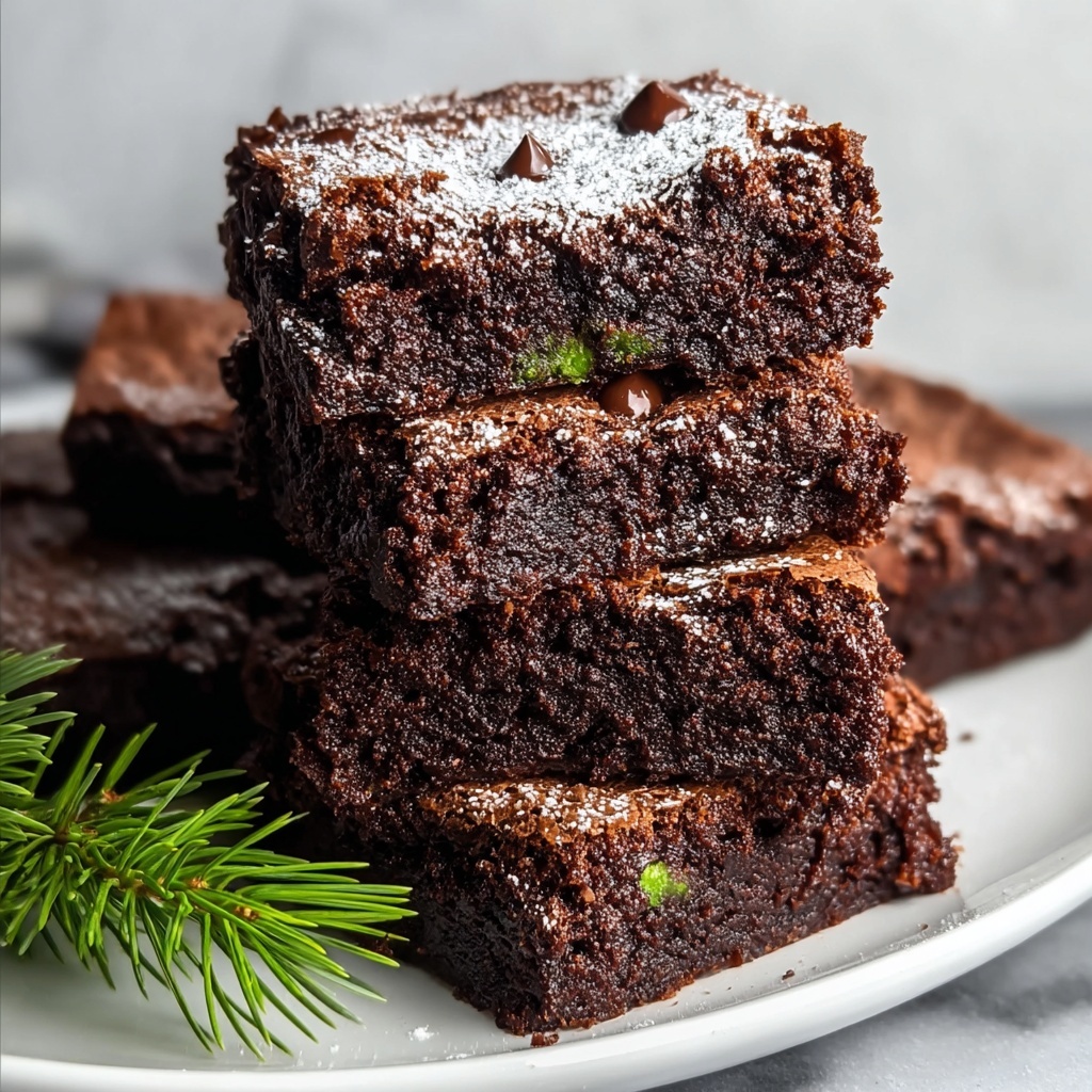 Fudgy Gluten-Free Zucchini Brownies Recipe - Recipe Image