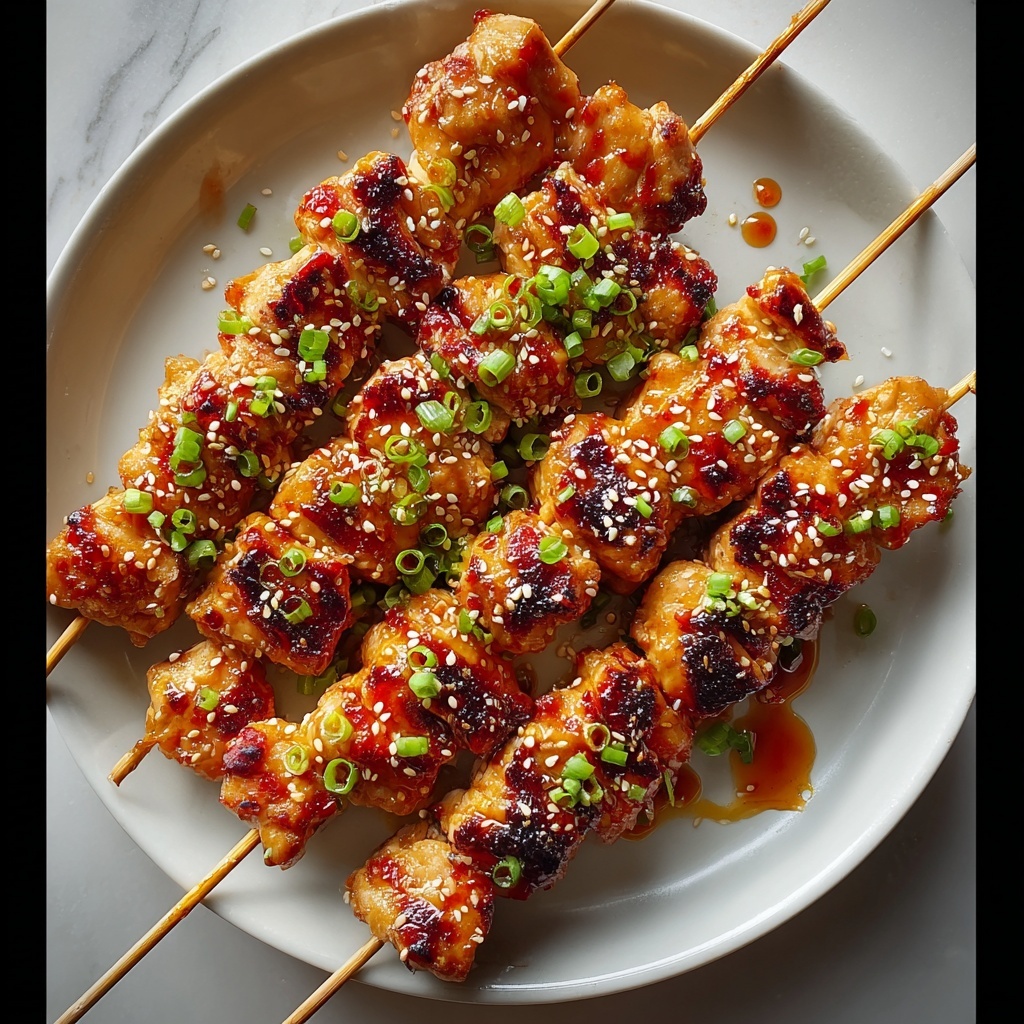 Bang Bang Chicken Skewers Recipe - Recipe Image