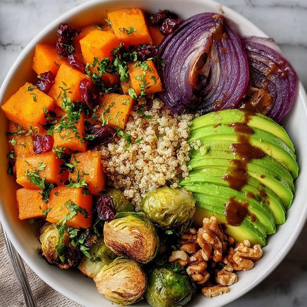 Fall Roasted Veggie Bowl Recipe - Recipe Image