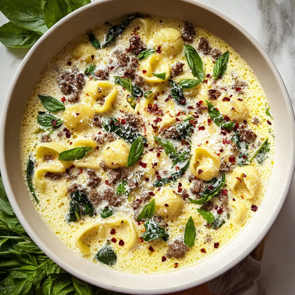 Creamy White Lasagna Soup Recipe - Recipe Image