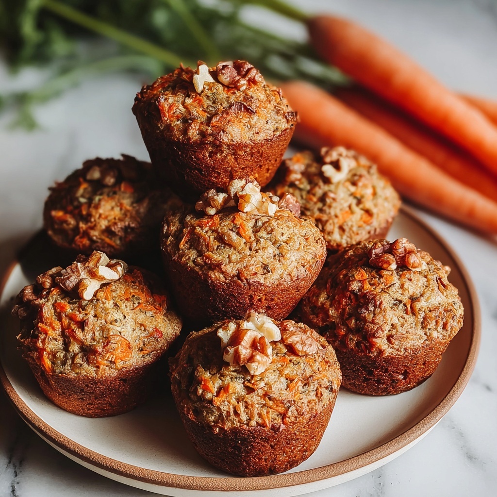 One-Bowl Carrot Oatmeal Muffins Recipe - Recipe Image