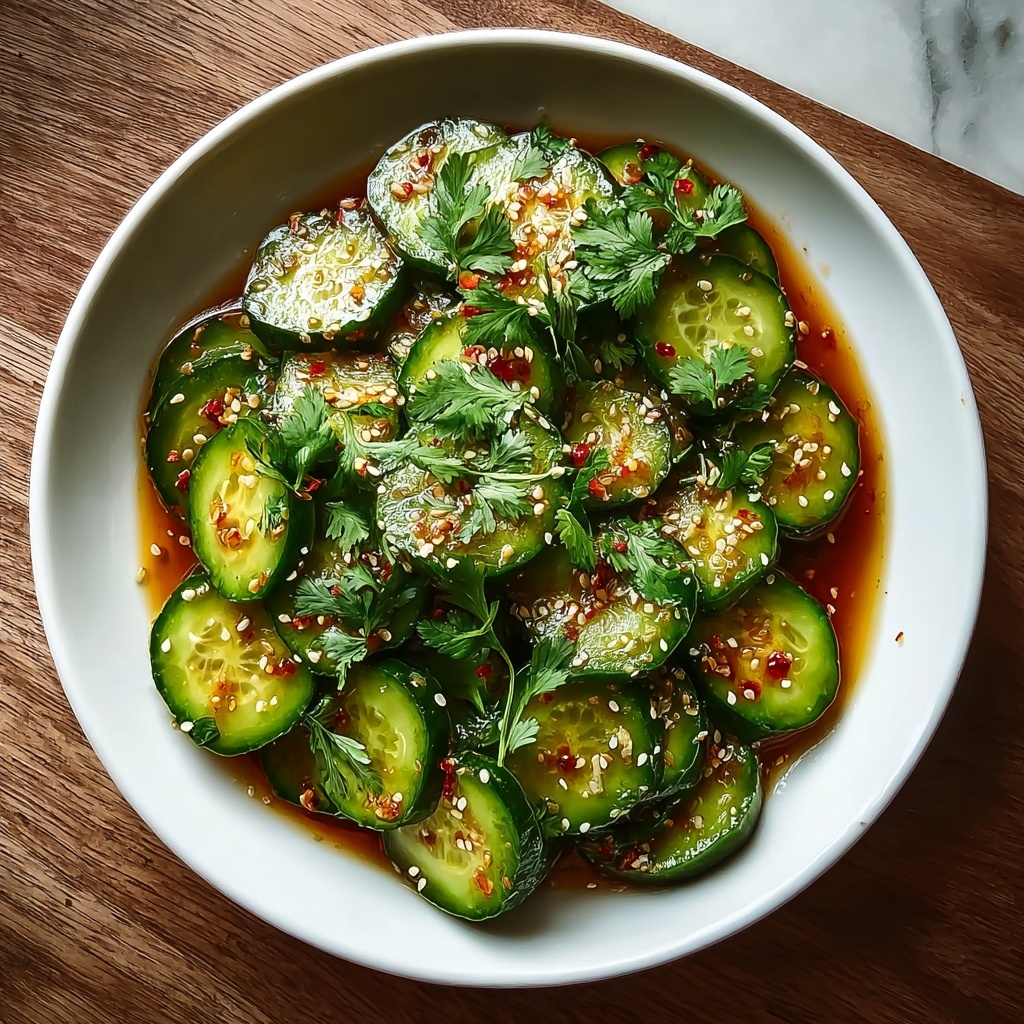 Asian Cucumber Salad Recipe - Recipe Image