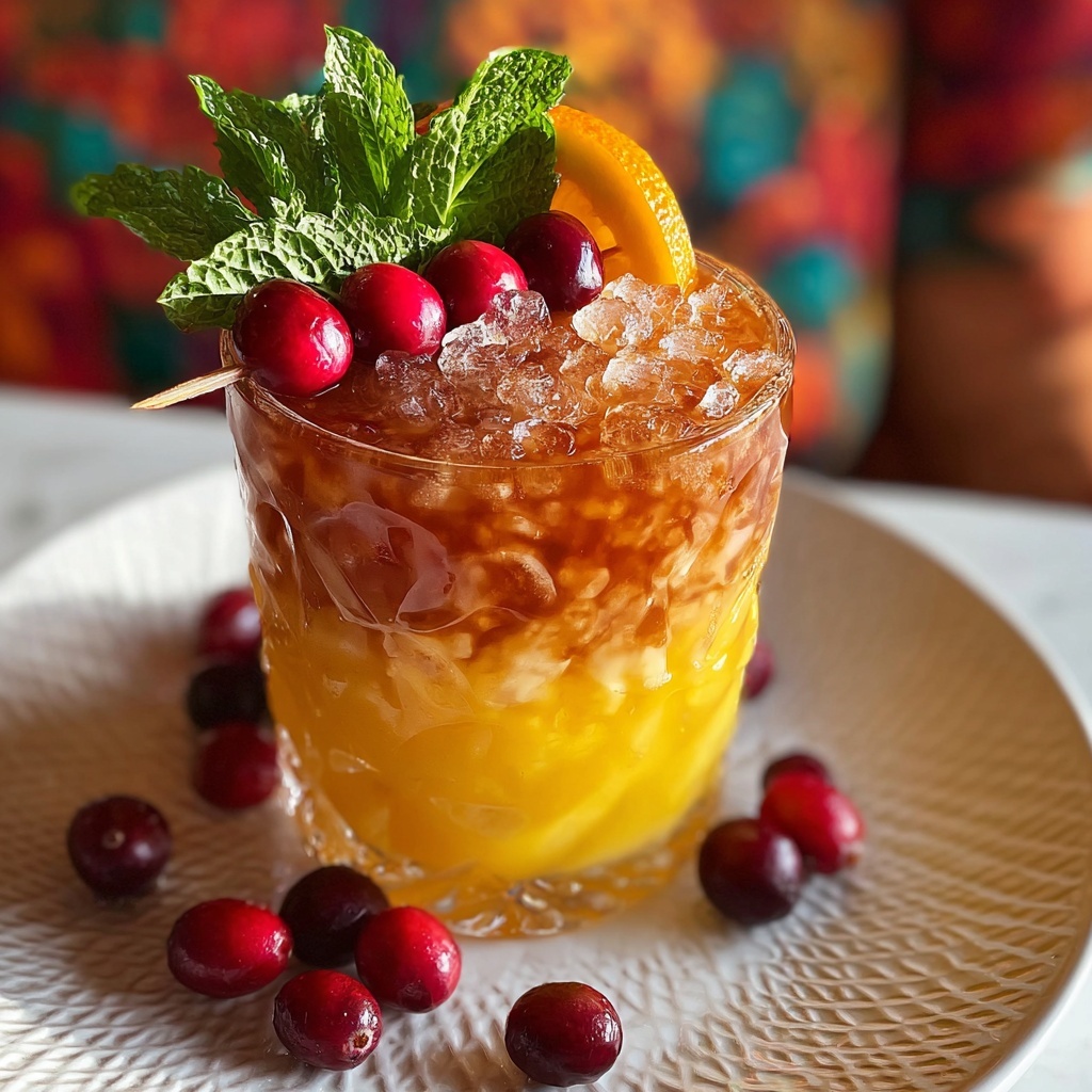 Festive Christmas Mai Tai Recipe - Recipe Image