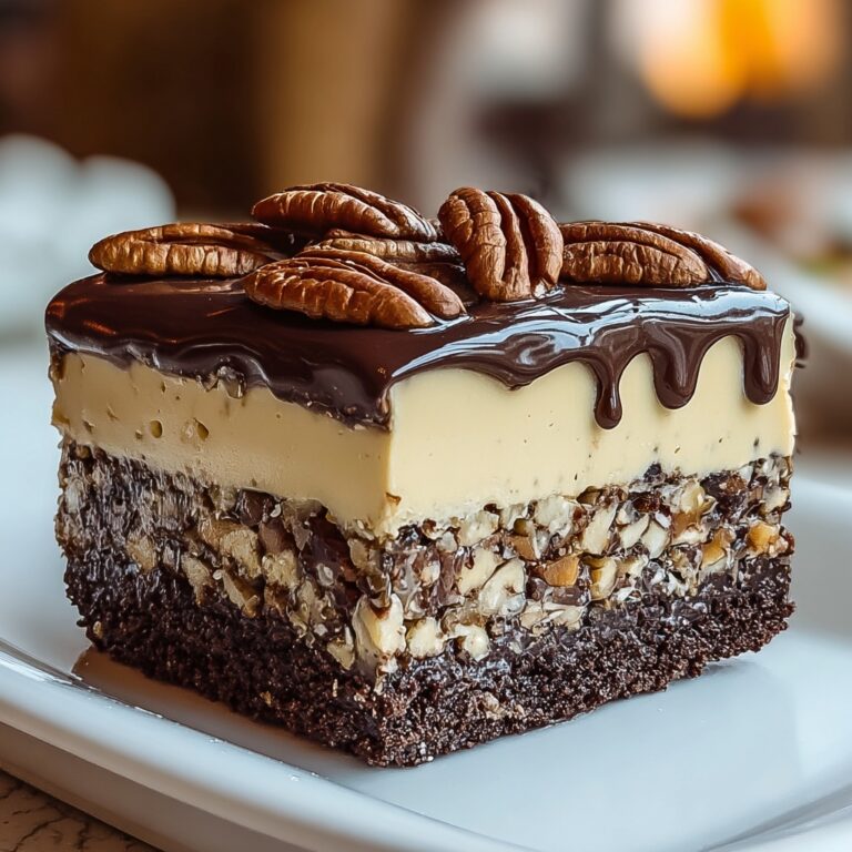 Chocolate Pecan Cream Cheesecake Recipe