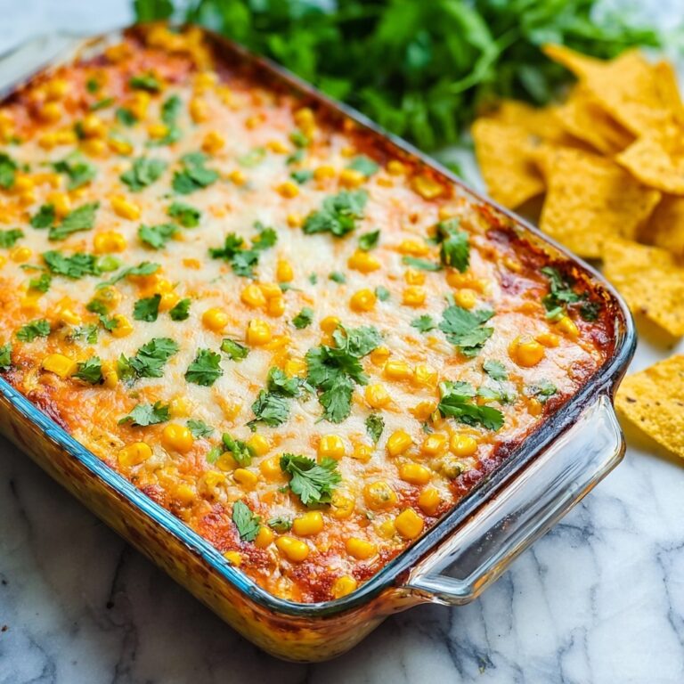 Cheesy Baked Mexican Corn Dip Recipe