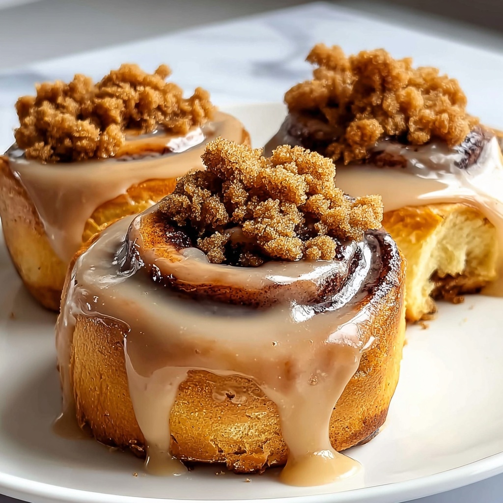 Biscoff Cookie Butter Cinnamon Rolls Recipe - Recipe Image