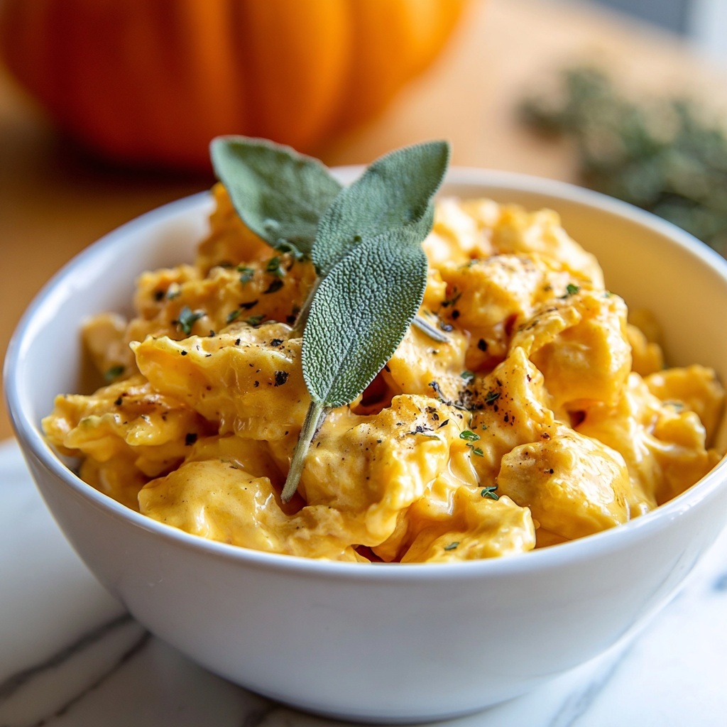 Pumpkin Alfredo with Sage Recipe - Recipe Image