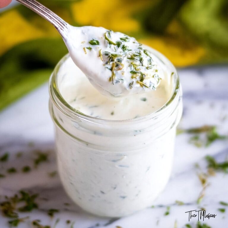 Best Homemade Ranch Dressing Recipe