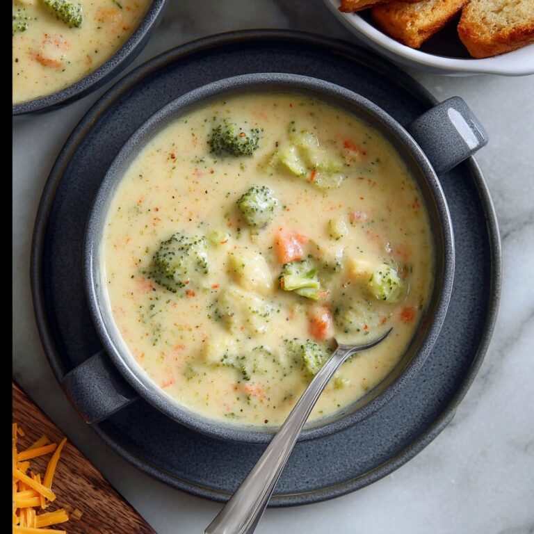 Broccoli Cheddar Soup Recipe