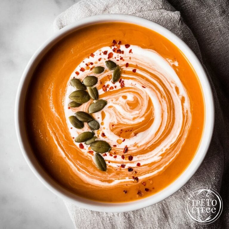 Easy Pumpkin and Sweet Potato Soup Recipe