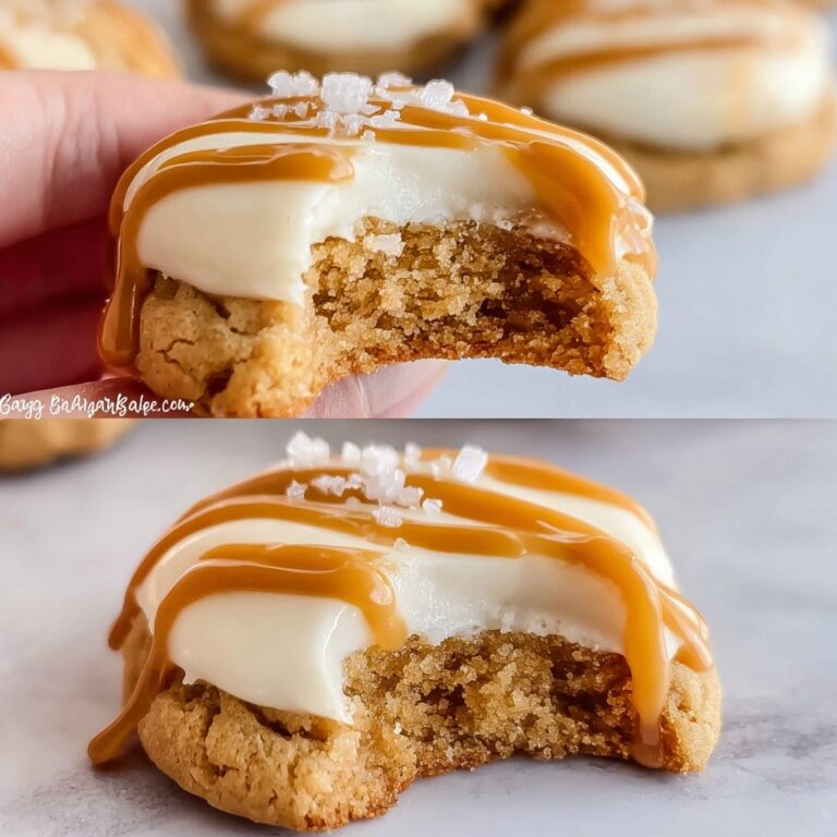 Salted Caramel Cheesecake Cookies Recipe