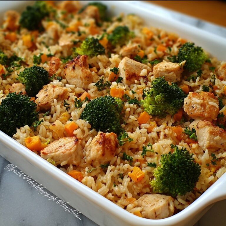 Healthy Chicken and Rice Casserole Recipe
