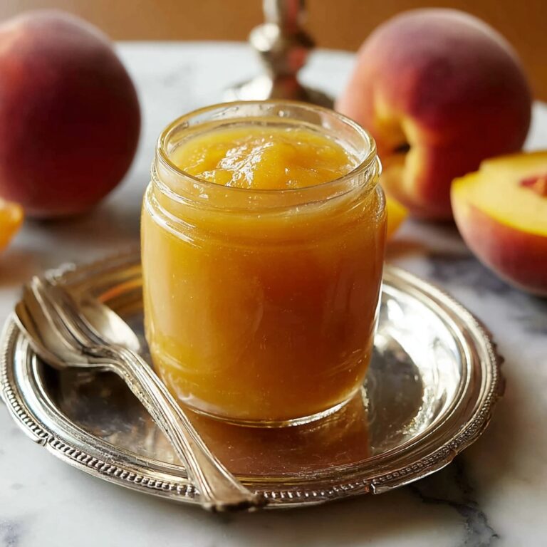 Homemade Peach Butter Recipe