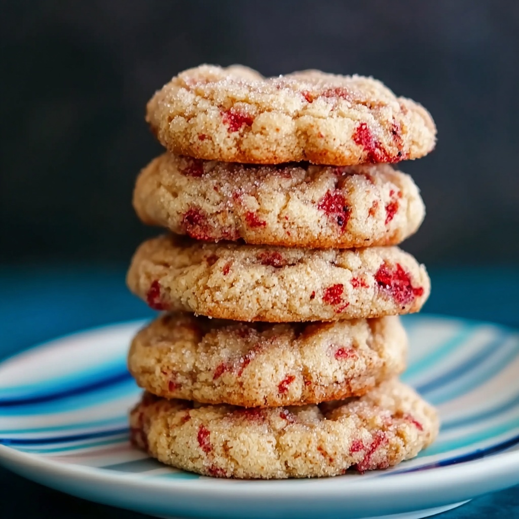 Raspberry Lemon Cookies Recipe - Recipe Image
