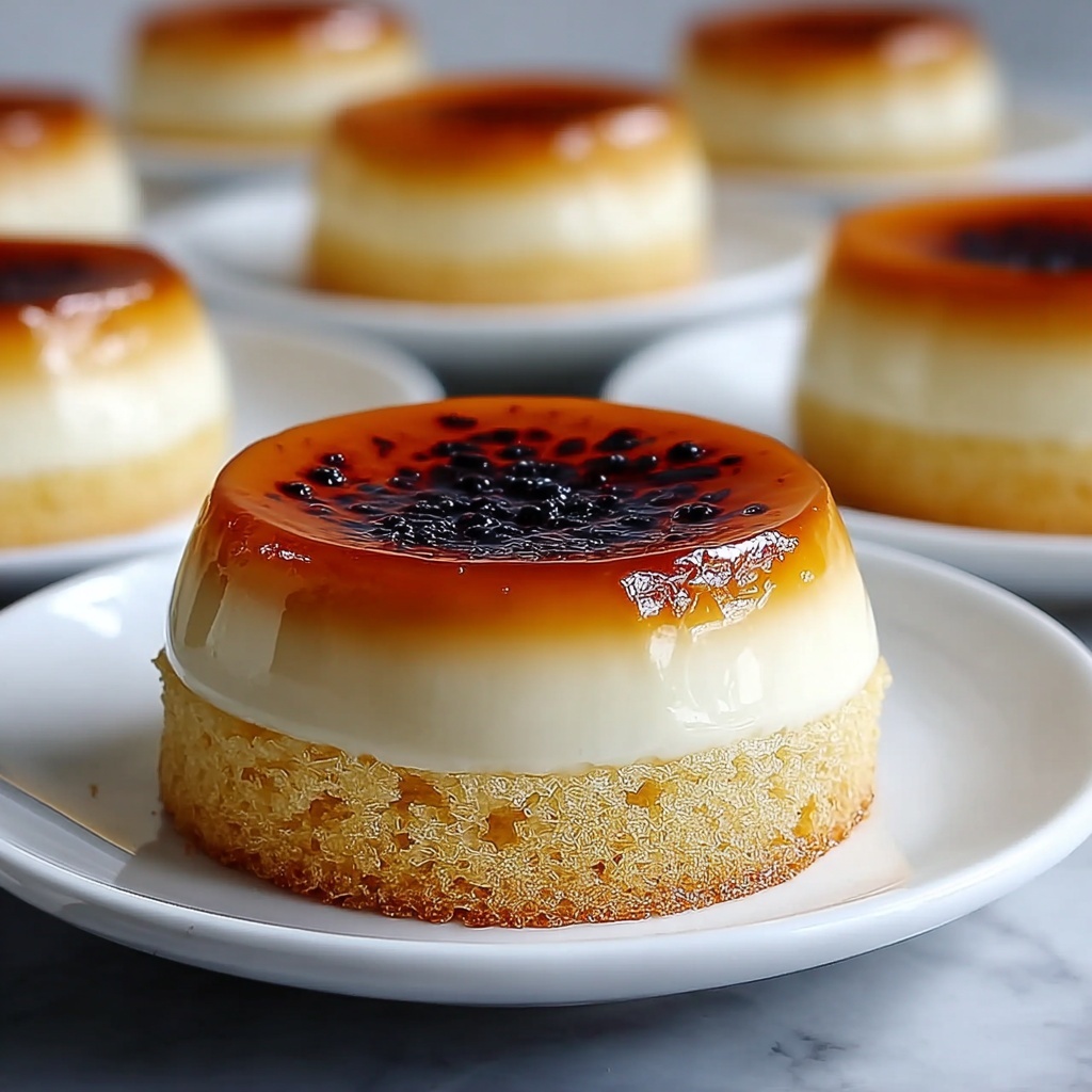 Vanilla Bean Crème Brûlée Cheesecake Cupcakes Recipe - Recipe Image