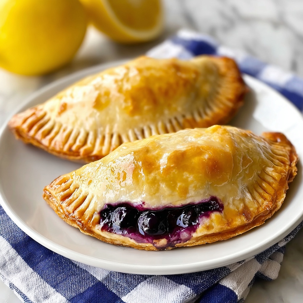 Blueberry Lemon Hand Pies Recipe - Recipe Image