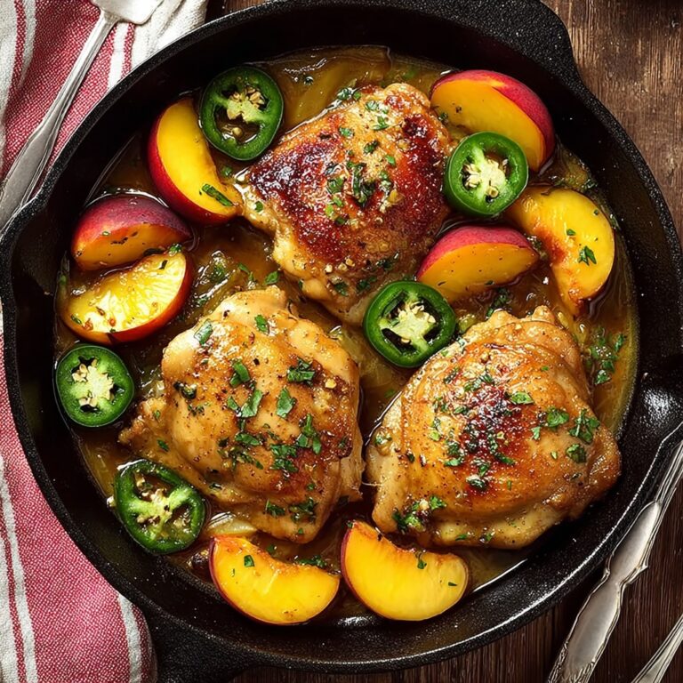 Jalapeno Peach Chicken Recipe