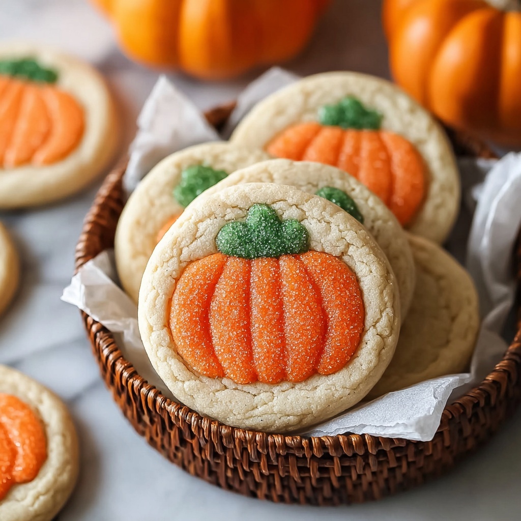 Easy Copycat Vegan Pumpkin Sugar Cookies Recipe - Recipe Image