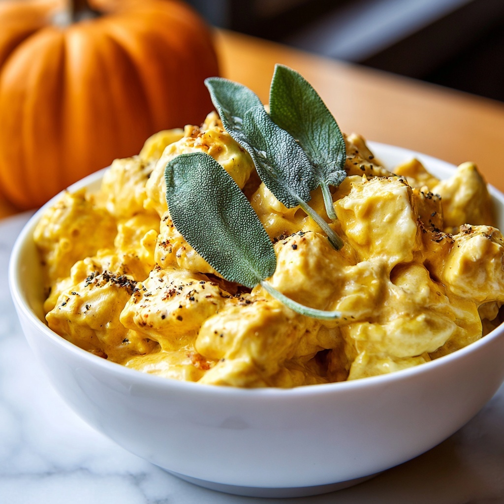 Pumpkin Alfredo with Sage Recipe - Recipe Image