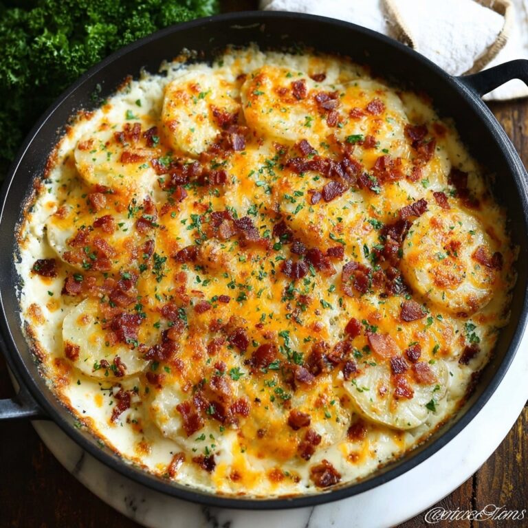 Loaded Scalloped Potatoes Recipe