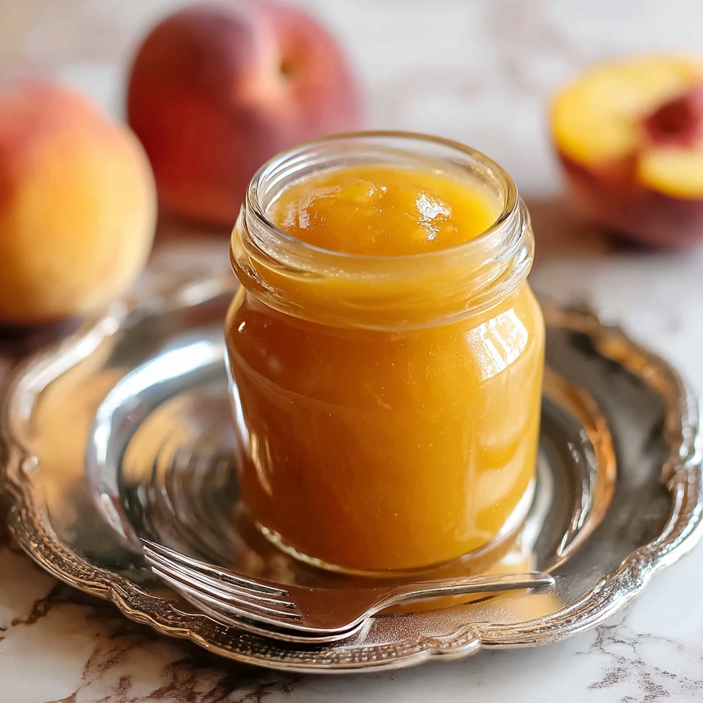 Homemade Peach Butter Recipe - Recipe Image