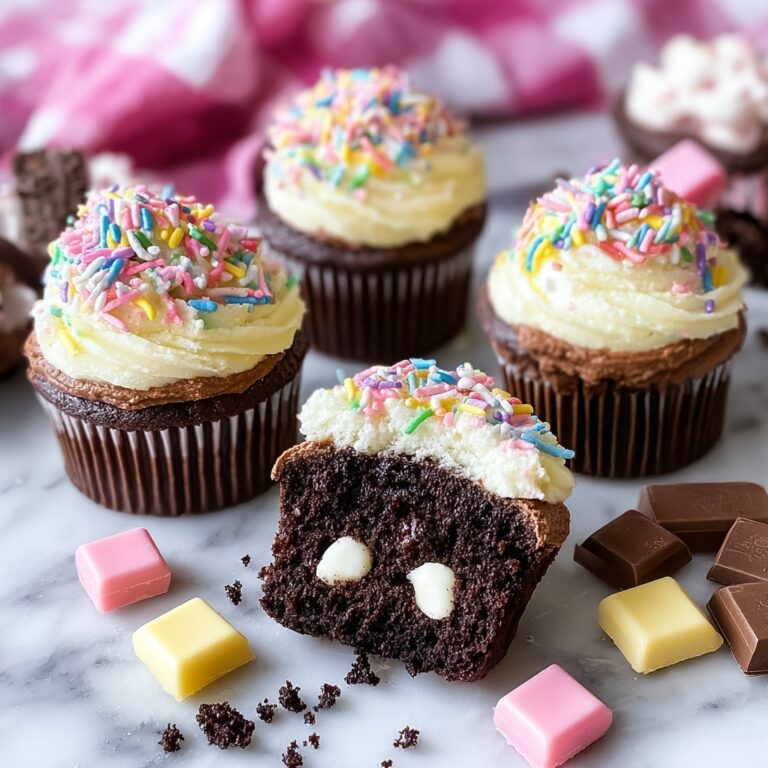 Ultimate Ice Cream Chocolate Cupcakes Recipe