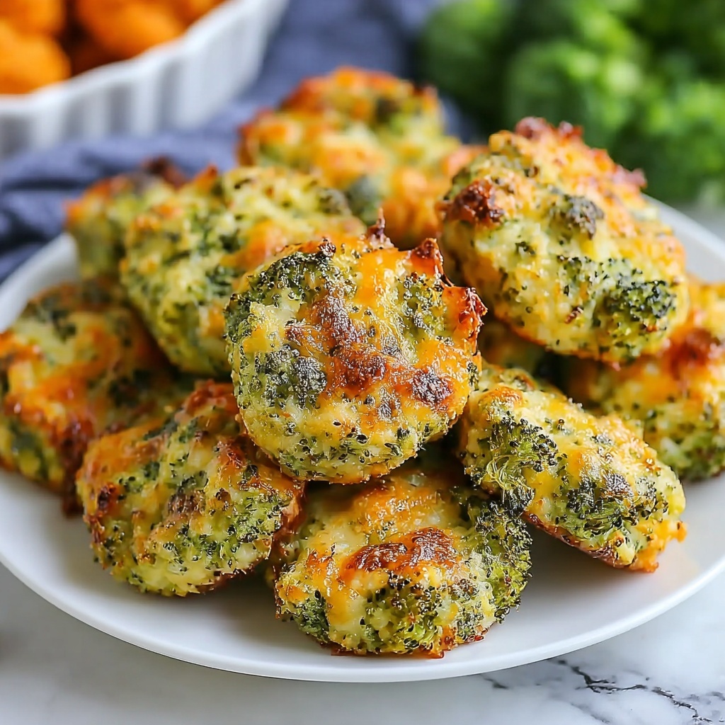 Baked Broccoli Cheese Balls Recipe - Recipe Image