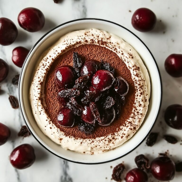 Cherry Amaretto Tiramisu Recipe