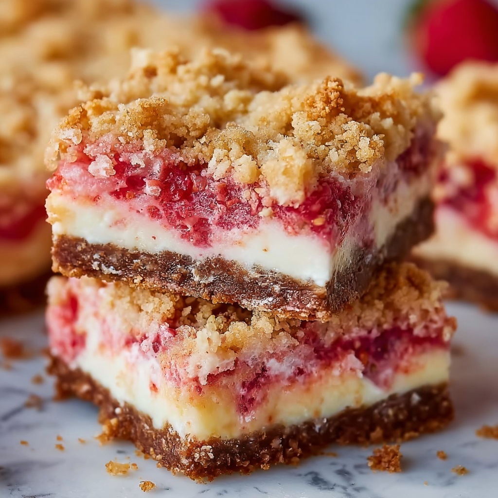 Strawberry Crunch Brownies Recipe - Recipe Image