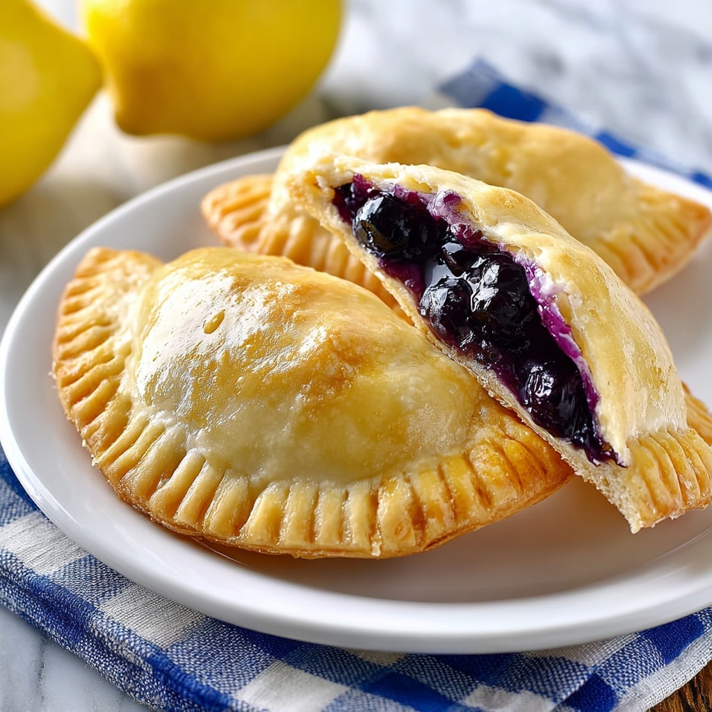 Blueberry Lemon Hand Pies Recipe - Recipe Image