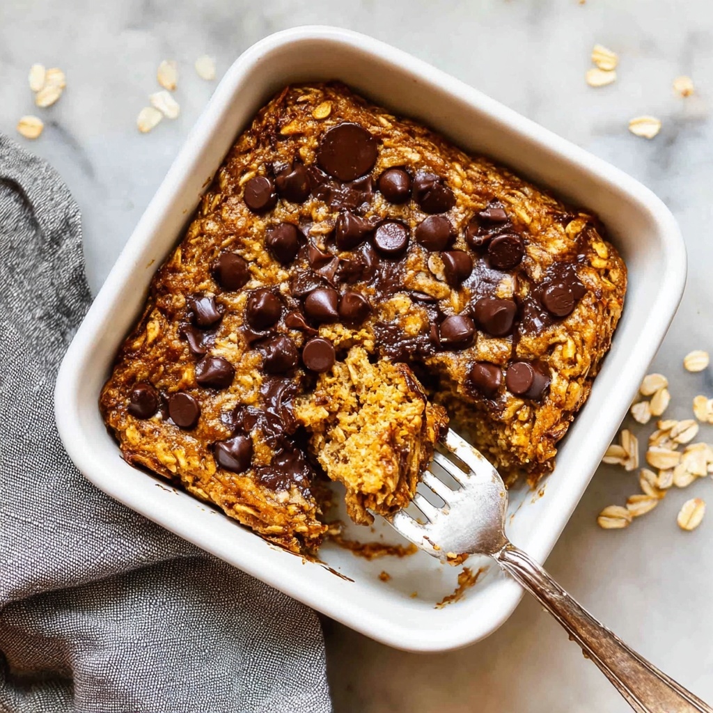 Pumpkin Baked Oatmeal Recipe - Recipe Image