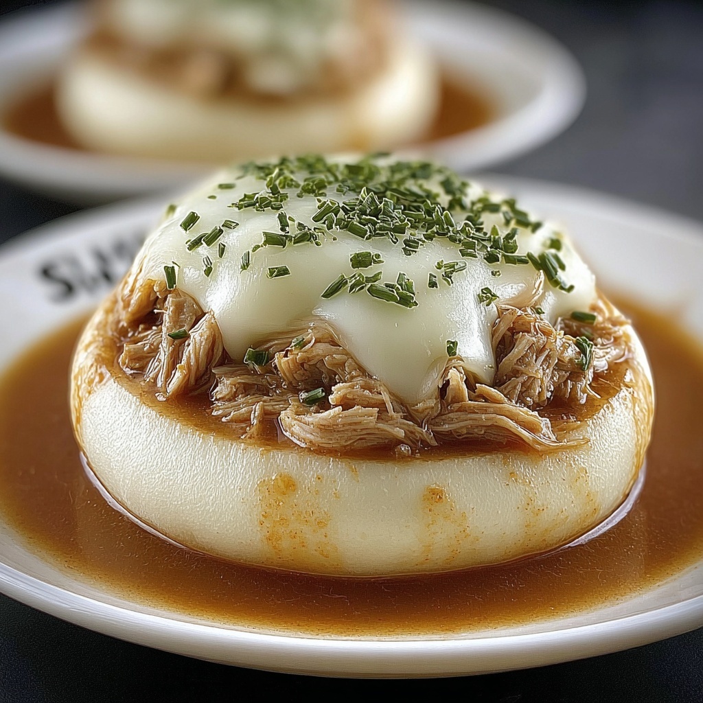 Chicken Alfredo Sloppy Joes Recipe - Recipe Image