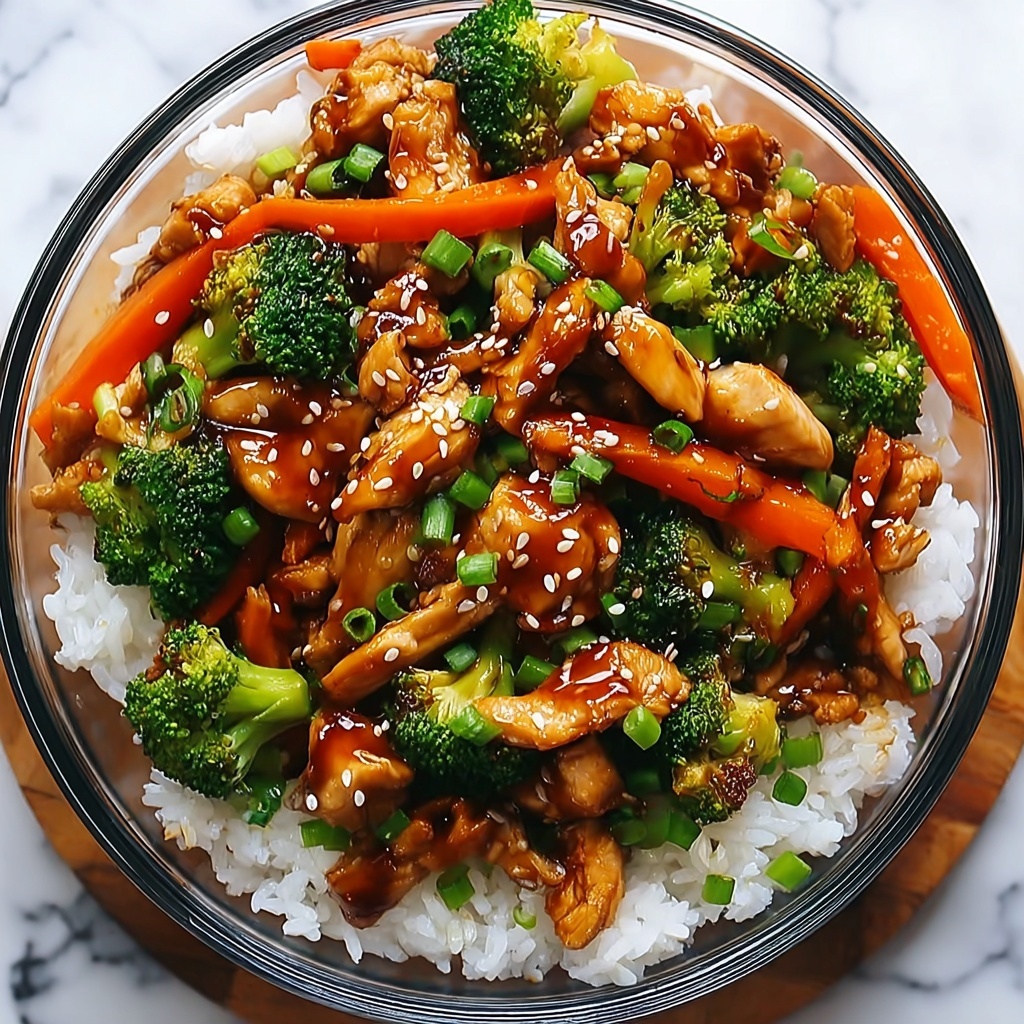 Sticky Teriyaki Chicken Stir-Fry Bowl Recipe - Recipe Image