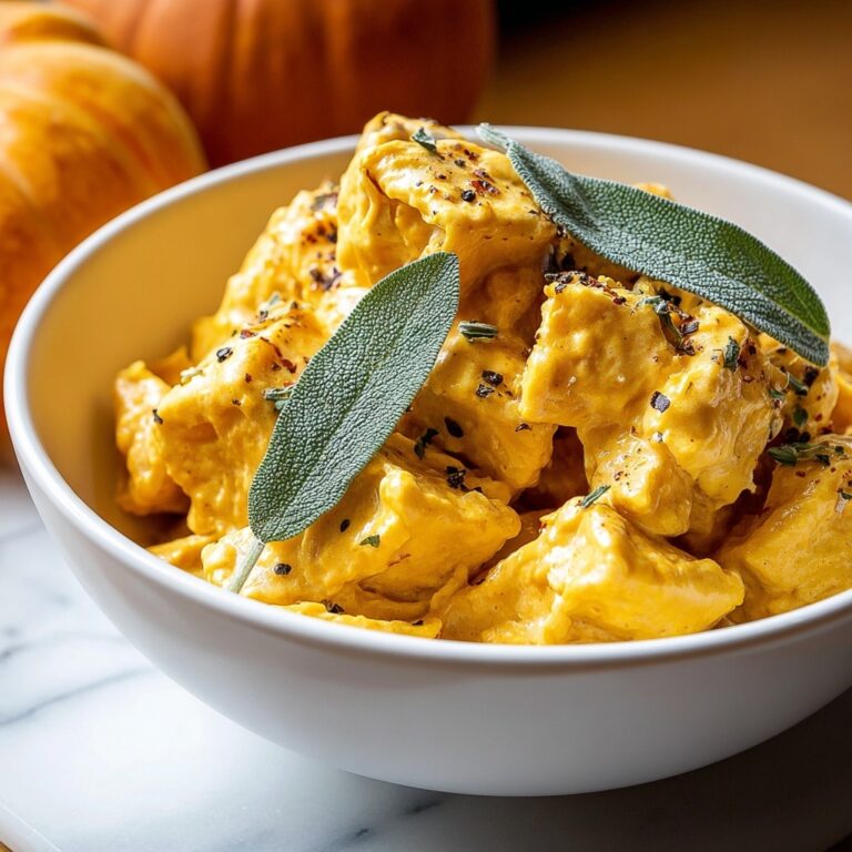Pumpkin Alfredo with Sage Recipe