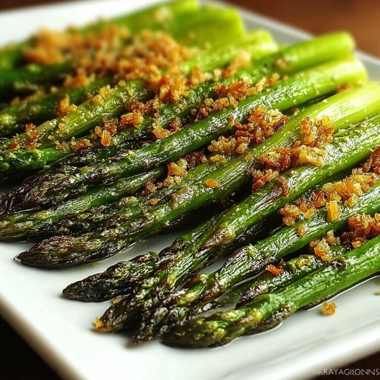 Deliciously Easy Roasted Asparagus for Gourmet Flavor Recipe