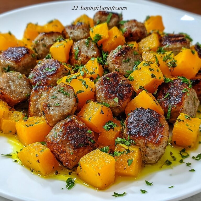 Irresistible Sausage and Sweet Potatoes with Honey Garlic Sauce Recipe