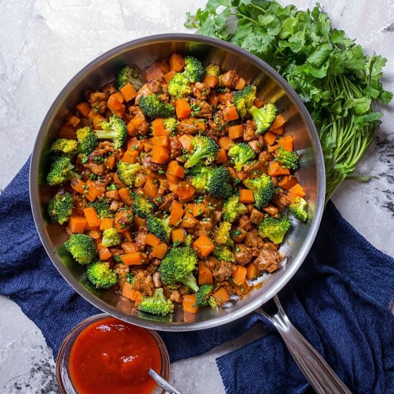 BBQ Chicken with Sweet Potatoes and Broccoli Recipe