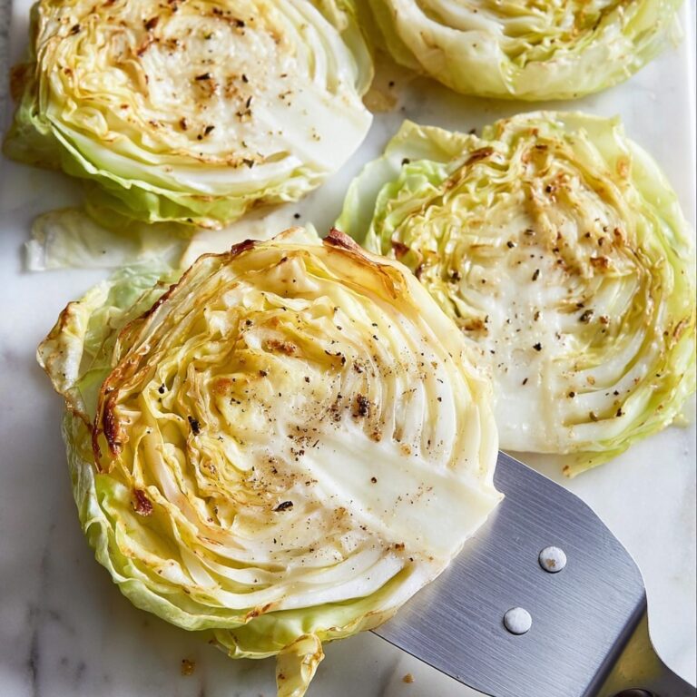 Roasted Cabbage Steaks Recipe