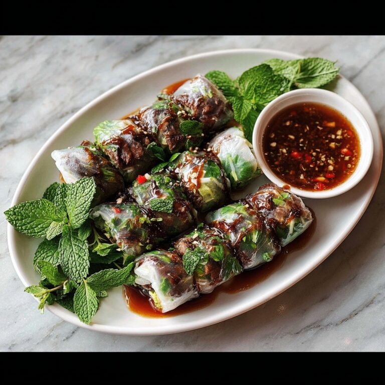 Thai Basil Beef Rolls Recipe