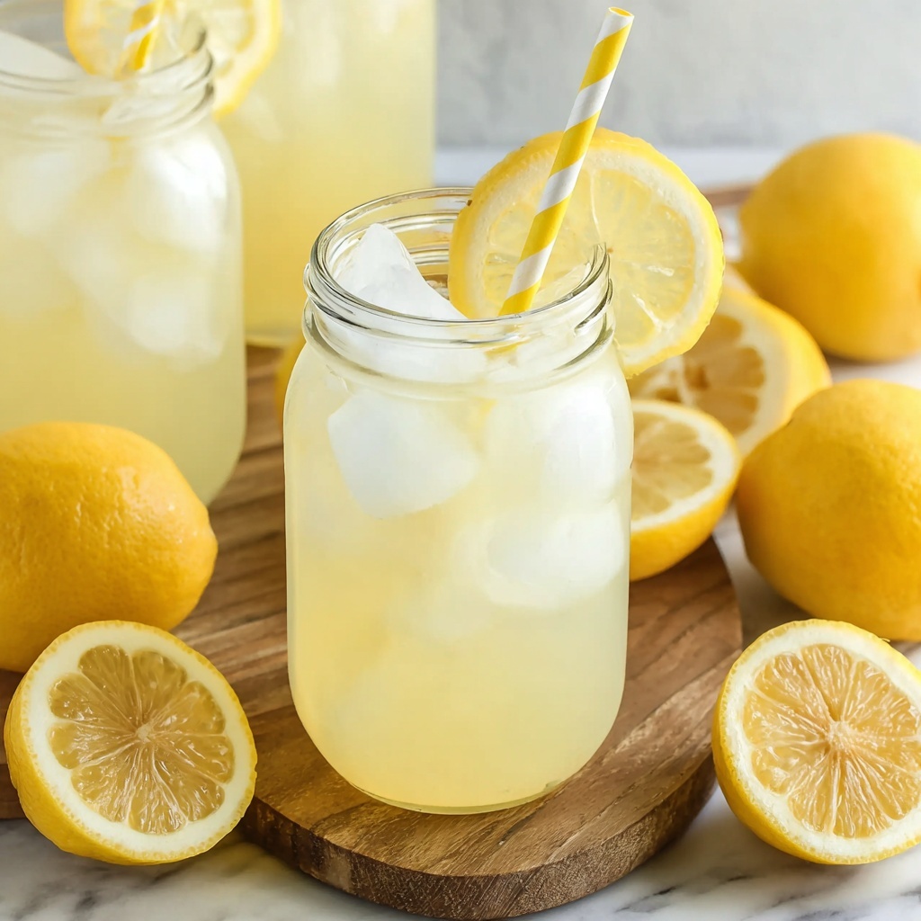 Homemade Lemonade Recipe - Recipe Image